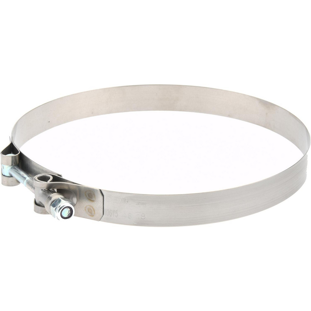Campbell Fittings T-Bolt Band Clamp: 3/4" Wide, Stainless Steel - 30050-0675-051