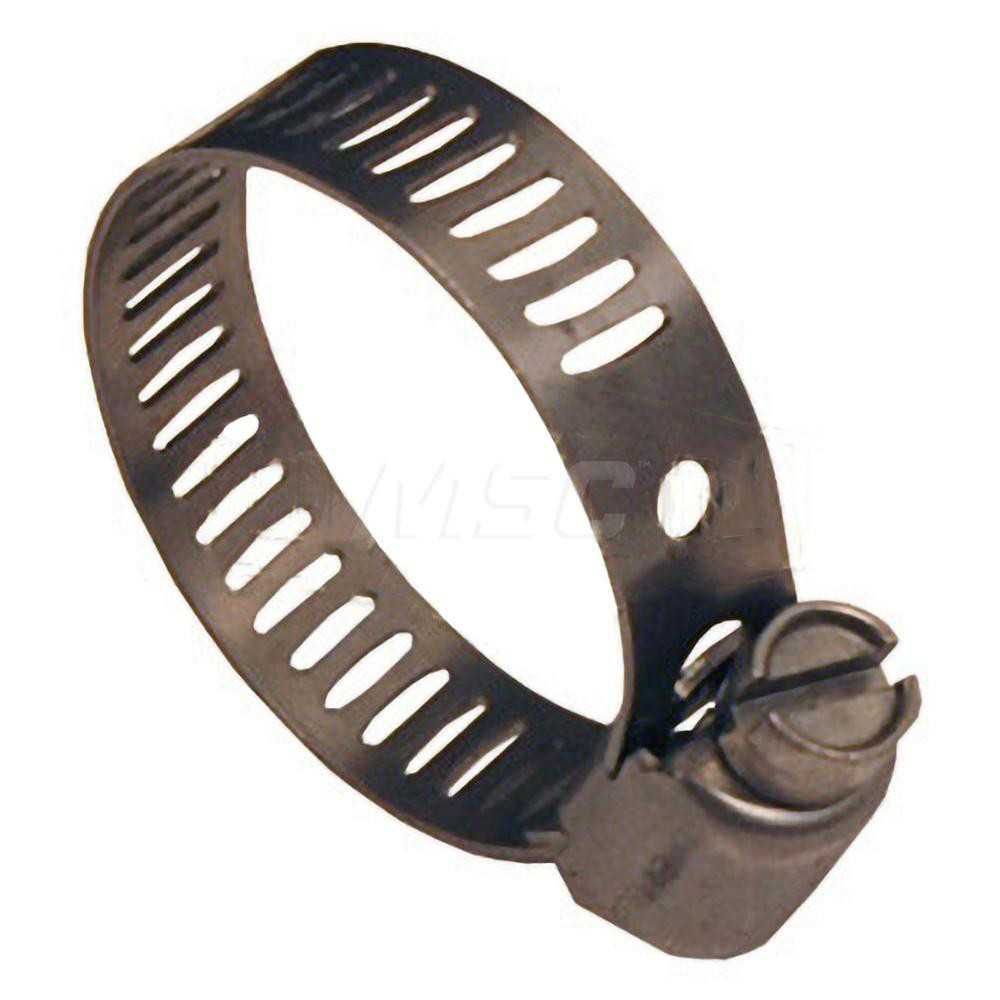 Dixon Valve & Coupling Worm Gear Clamp: 1/2 to 29/32" Dia, Stainless Steel Band - MAH8