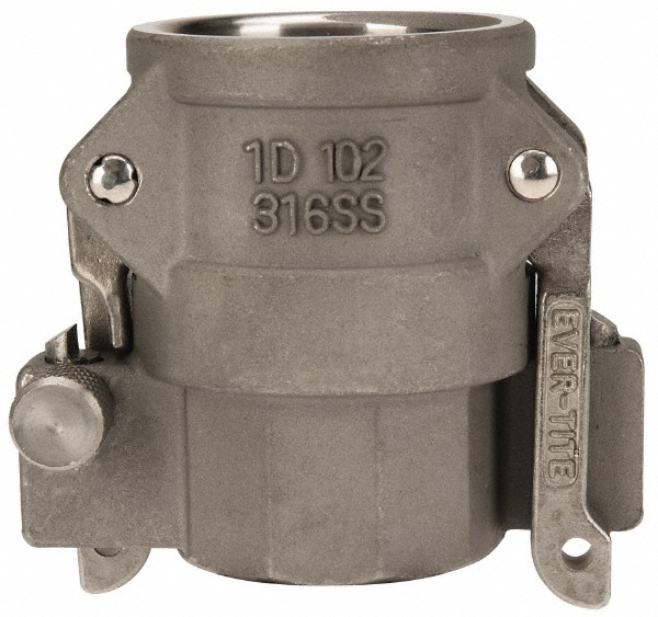 EVER-TITE® Coupling Products Worm Gear Clamp: SAE 128, 2-1/2 to 8-1/2" Dia, Stainless Steel Band - 3WGB128