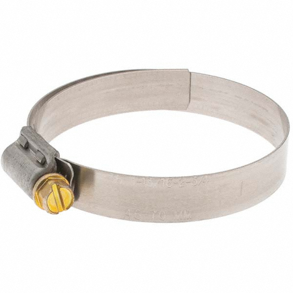 Precision Brand Worm Gear Clamps: Clamp Type: Worm Drive; Minimum Diameter (Fractional Inch): 1-13/16; Minimum Diameter (Decimal Inch): 1.8125 - 47818