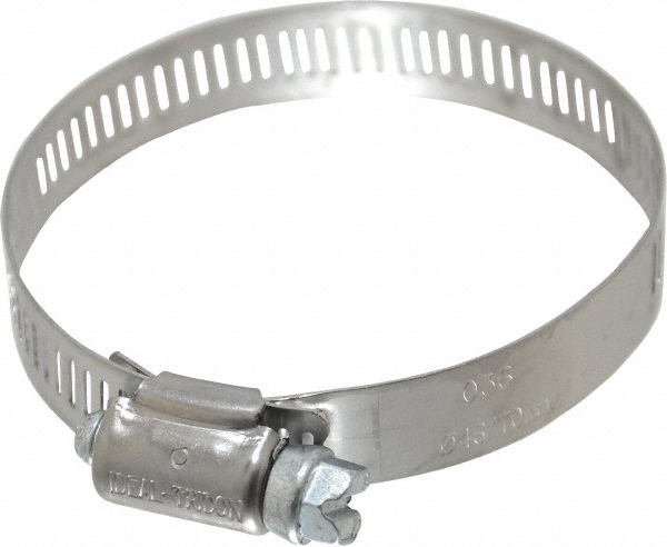Precision Brand Worm Gear Clamps: Clamp Type: Worm Drive; Minimum Diameter (Fractional Inch): 1-13/16; Minimum Diameter (Decimal Inch): 1.8125 - 47818