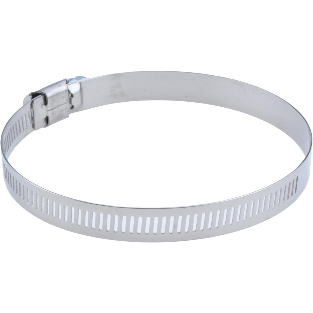 Value Collection Worm Gear Clamp: SAE 60, 3-1/4 to 4-1/4" Dia, Stainless Steel & Carbon Steel Band - MS01B83108