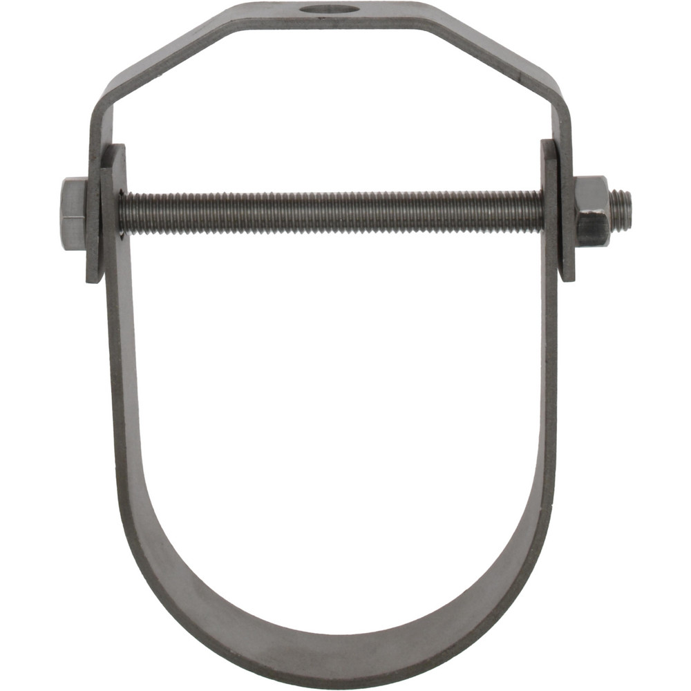 Empire Adjustable Clevis Hanger: 3" Pipe, 1/2" Rod, 304 Stainless Steel - 11SS0300