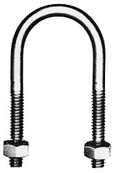 Empire Adjustable Clevis Hanger: 3" Pipe, 1/2" Rod, 304 Stainless Steel - 11SS0300