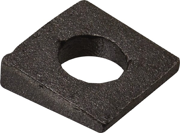 Cooper B-Line Strut Channel Square Washer: Use with Cooper B-Line - Channel/Strut (All Sizes Except B62 & B72), 3/8" Bolt - 78101152003