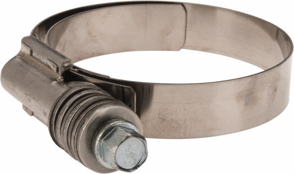 IDEAL TRIDON Worm Gear Clamp: 1 to 1-3/4" Dia, Stainless Steel Band - 4117551