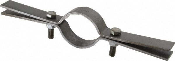 Empire Riser Clamp: 6" Pipe, 6-5/8" Tube, Carbon Steel - 50G0600