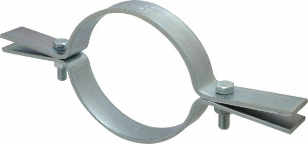 Empire Riser Clamp: 6" Pipe, 6-5/8" Tube, Carbon Steel - 50G0600