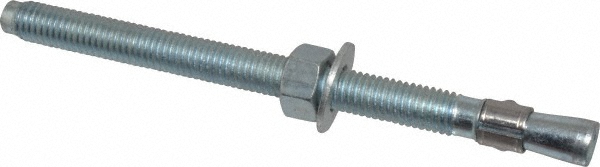 Made in USA Cushion Clamp: 5/8" Pipe, Stainless Steel, Red - STAR-SS-10HT