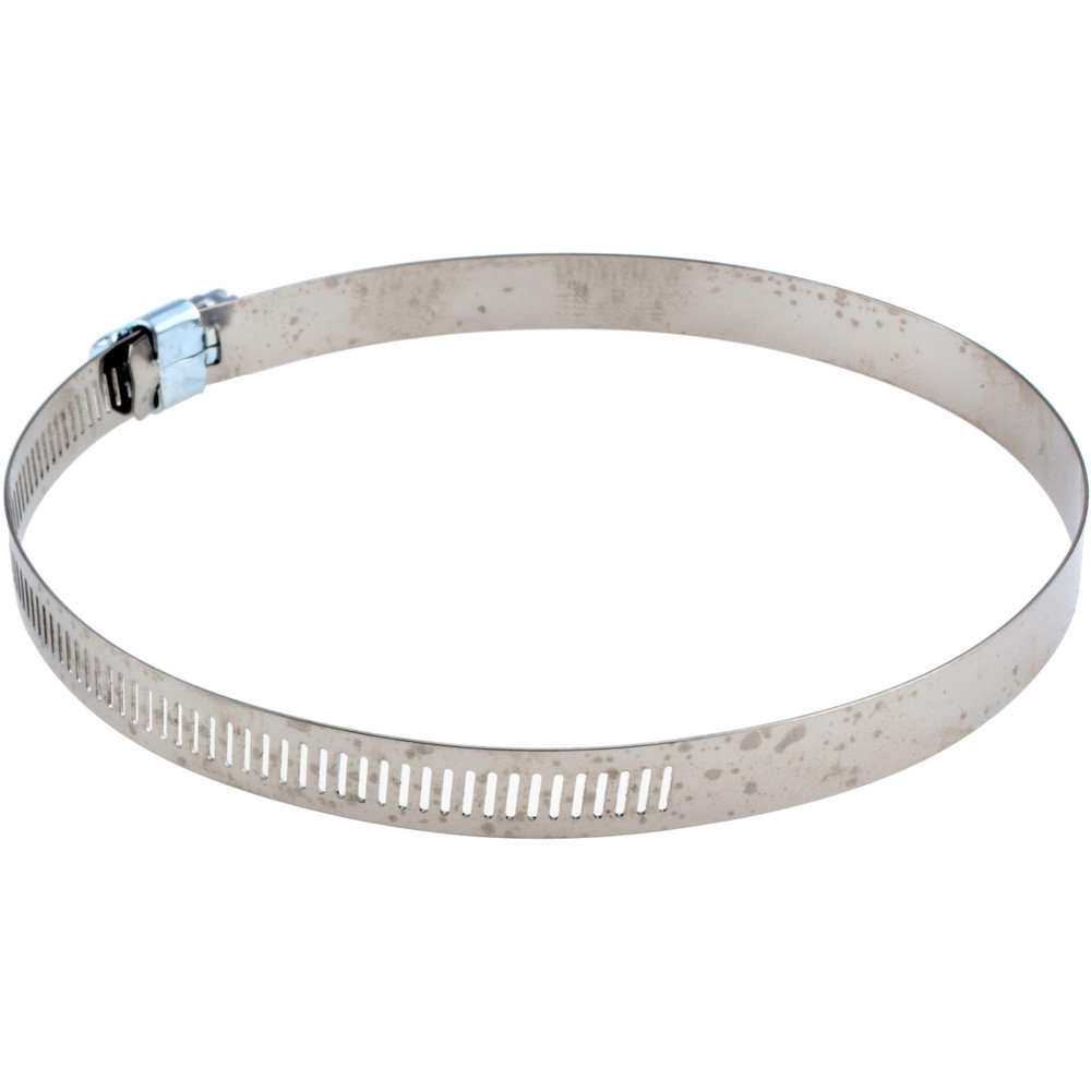Value Collection Worm Gear Clamp: SAE 80, 3-1/2 to 5-1/2" Dia, Stainless Steel & Carbon Steel Band - MS01B89140B