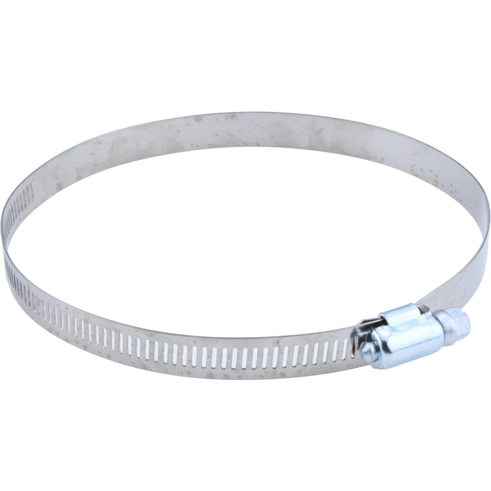Value Collection Worm Gear Clamp: SAE 80, 3-1/2 to 5-1/2" Dia, Stainless Steel & Carbon Steel Band - MS01B89140B