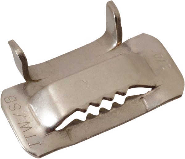 IDEAL TRIDON Band Clamp: Banding Strap Roll, 5/8" Wide, 0.015" Thick, 304  Stainless Steel - ST129905