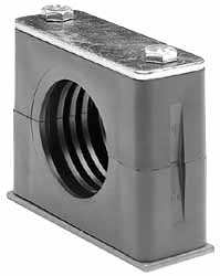 HYDAC Polypropylene Standard Duty Stainless Vibration Control Clamp for 1/2" Tube - 2209302