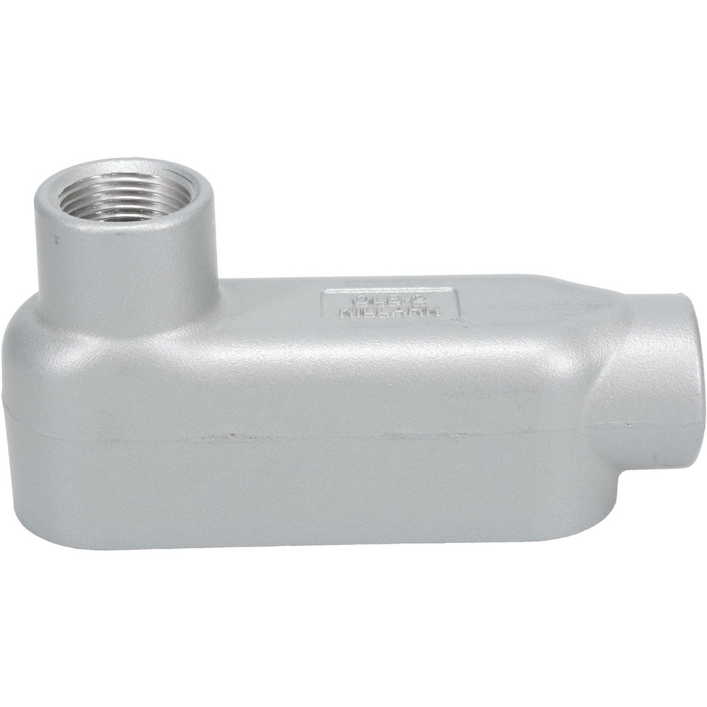 Cooper Crouse-Hinds Conduit Clamp: 3/4" Pipe, 3/4" Tube, Malleable Iron, Electrogalvanized Finish, 1 Mount Hole - PARC75HD