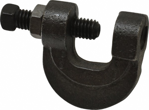 Empire C-Clamp with Locknut: 3/4" Flange Thickness, 1/2" Rod - 23LB0050