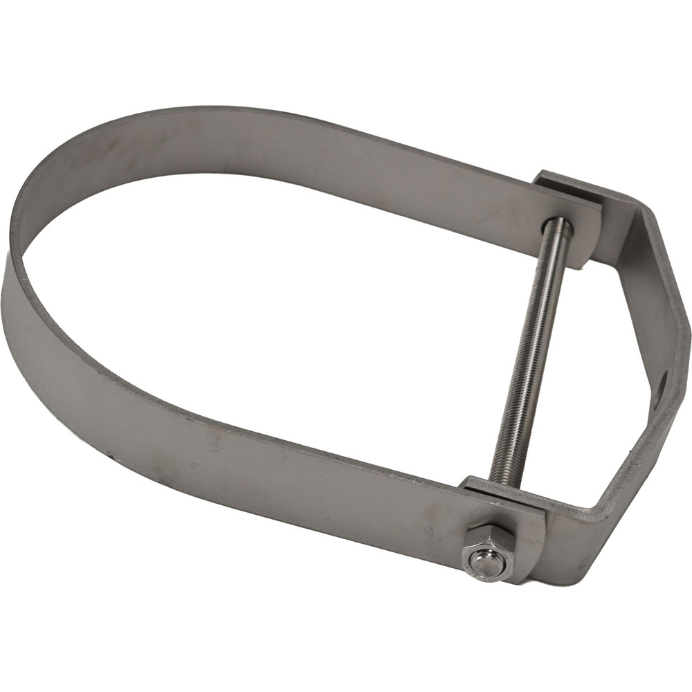 Empire Adjustable Clevis Hanger: 10" Pipe, 7/8" Rod, 304 Stainless Steel - 11SS1000
