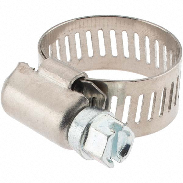 IDEAL TRIDON Worm Gear Clamp: SAE 36, 1-13/16 to 2-3/4" Dia, Stainless Steel Band - 620036706