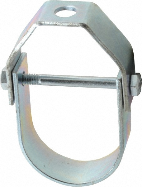 Anvil Adjustable Clevis Hanger: 1-1/2" Pipe, Carbon Steel - 0560406548