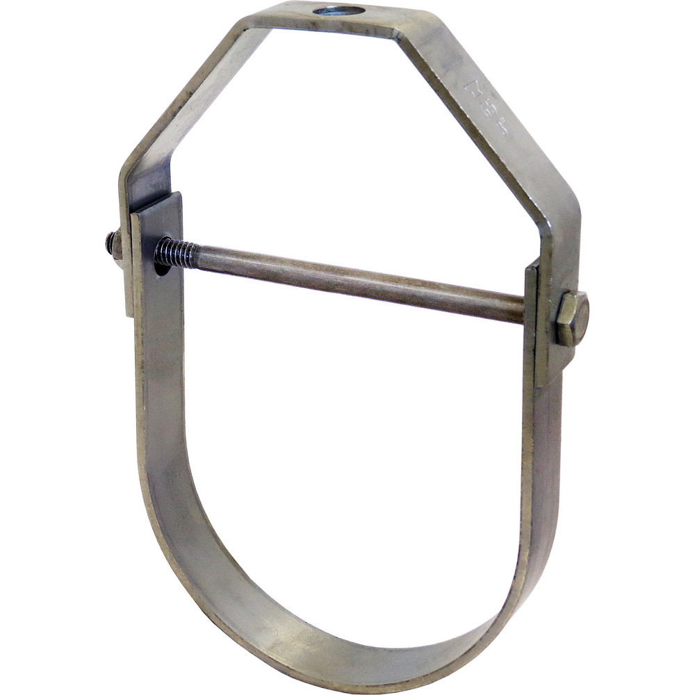 Anvil Adjustable Clevis Hanger: 12" Pipe, Carbon Steel - 0500359814