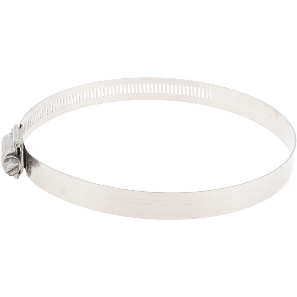 IDEAL TRIDON Worm Gear Clamp: SAE 612, 4 to 6-1/2" Dia, Stainless Steel Band - 6X40051