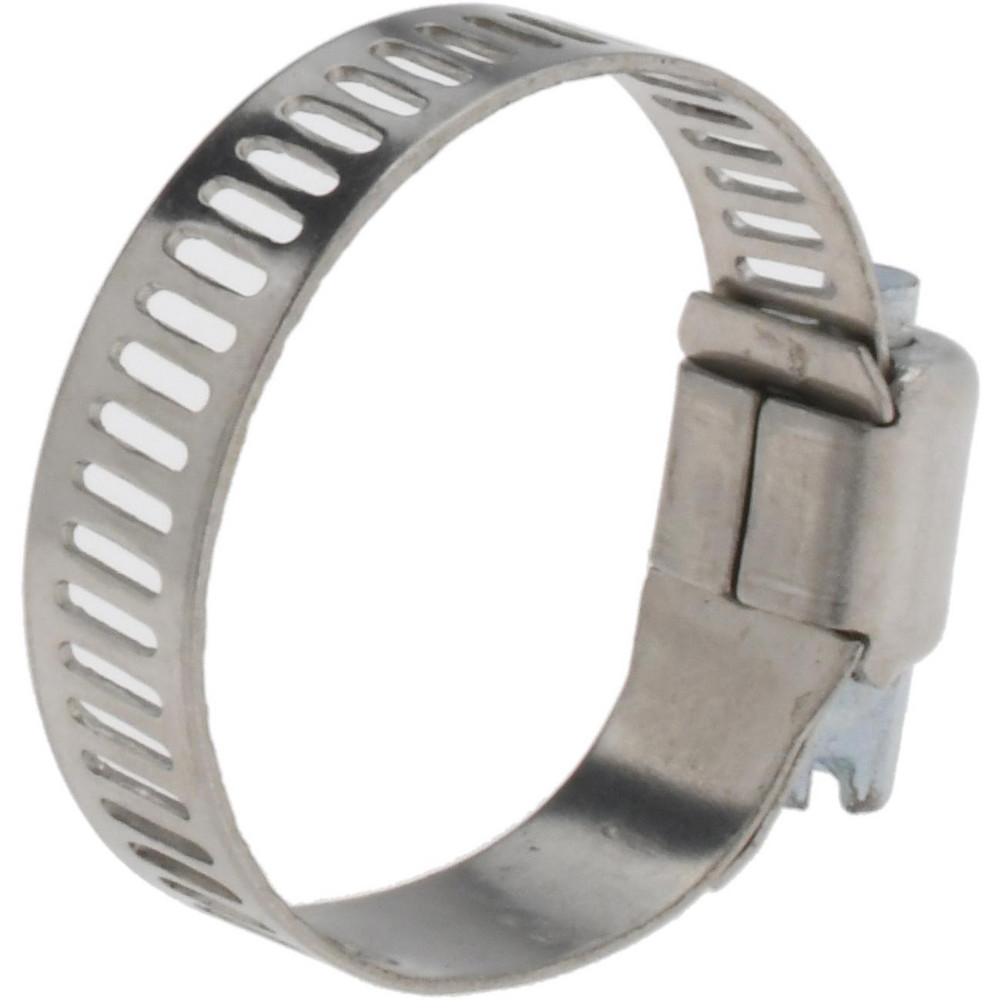 Value Collection Worm Gear Clamp: SAE 12, 1/2 to 1-1/4" Dia, Stainless Steel & Carbon Steel Band - XM01B1432