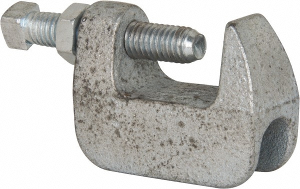 Empire C-Clamp with Locknut: 3/4" Flange Thickness, 5/8" Rod - 23LG0058