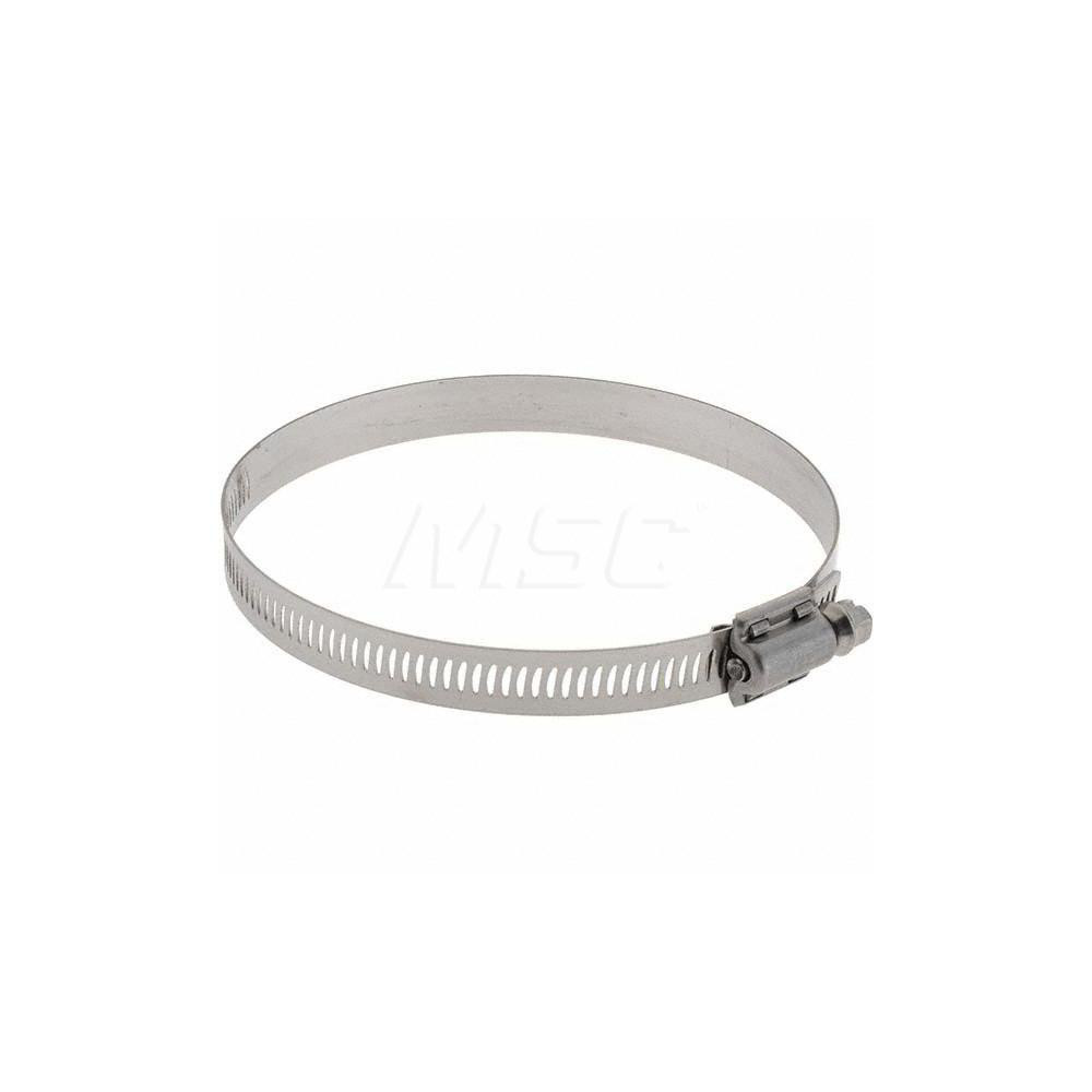 Made in USA Worm Gear Clamp: SAE 64, Stainless Steel Band - 03613116091