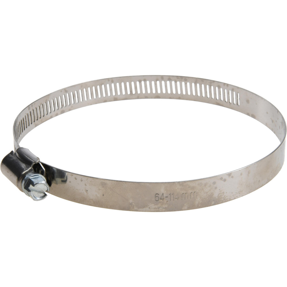 Made in USA Worm Gear Clamp: SAE 64, Stainless Steel Band - 03613116091
