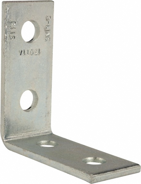 Cooper B-Line Strut Channel 45 deg Open Angle Fitting: Use with Cooper B-Line - Channel/Strut (All Sizes Except B62 & B72), 1/2" Bolt - 78101151353