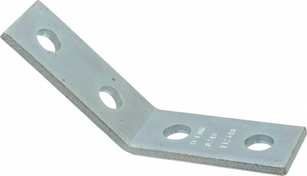 Cooper B-Line Strut Channel 45 deg Open Angle Fitting: Use with Cooper B-Line - Channel/Strut (All Sizes Except B62 & B72), 1/2" Bolt - 78101151353