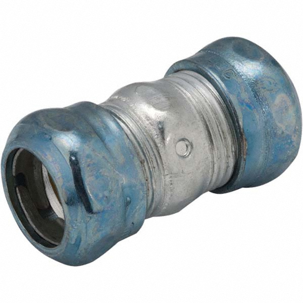 Cooper Crouse-Hinds Conduit Clamp: 1/2" Pipe, 1/2" Tube, Iron, Electrogalvanized Finish - ETC50HD