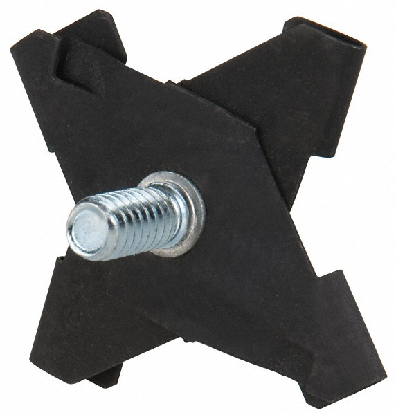 Cooper B-Line T-Bar Scissor Fastener: 15/16 to 15/16" Flange Thickness, 1/4-20 Rod - 78101104258
