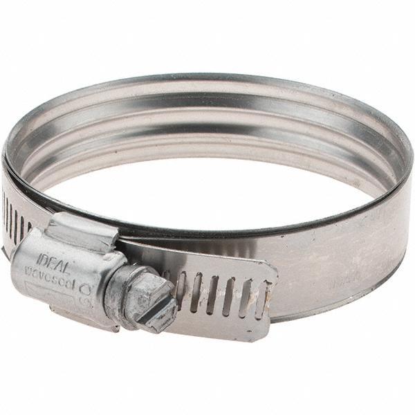 IDEAL TRIDON Worm Gear Clamp: SAE 80, Stainless Steel Band - 360030080191