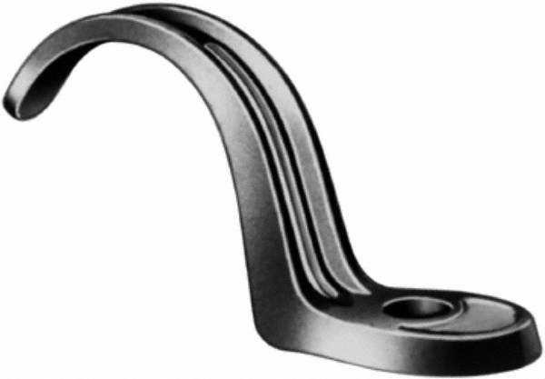 Thomas & Betts Pipe or Conduit Snap Strap: 1" Pipe, 1" Tube, PVC, 1 Mount Hole, Screw-On - E978FC-CAR
