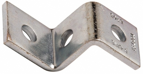 Cooper B-Line Strut Channel Z Fitting: Use with Cooper B-Line - Channel/Strut (All Sizes Except B62 & B72), 1/2" Bolt - 78101150053