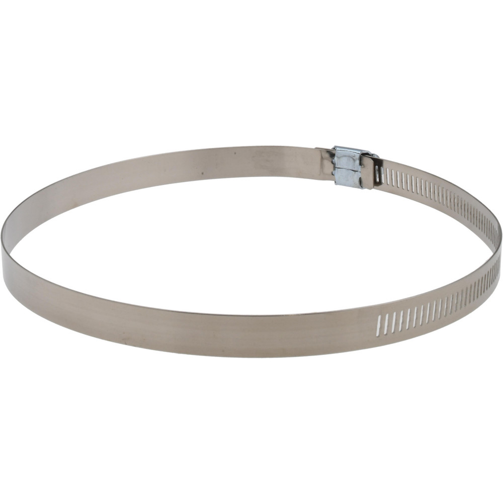 Value Collection Worm Gear Clamp: SAE 96, 4-1/2 to 6-1/2" Dia, Stainless Steel & Carbon Steel Band - MS01B115165B