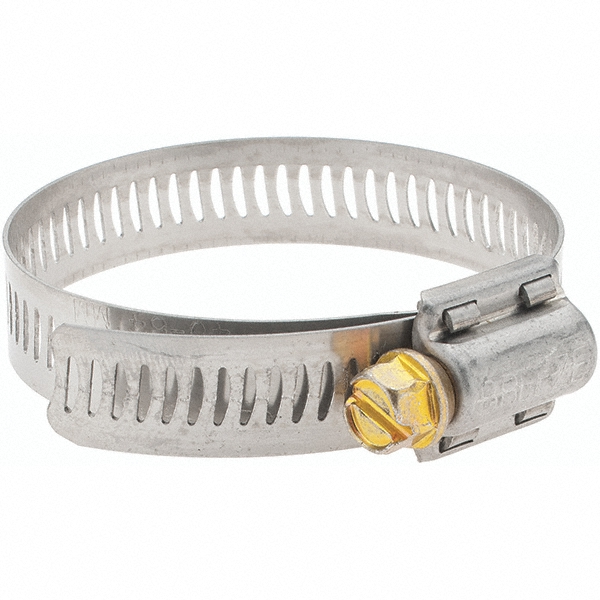 Precision Brand Worm Gear Clamps: Clamp Type: Worm Drive; Minimum Diameter (Fractional Inch): 1-9/16; Minimum Diameter (Decimal Inch): 1.5625 - 35345