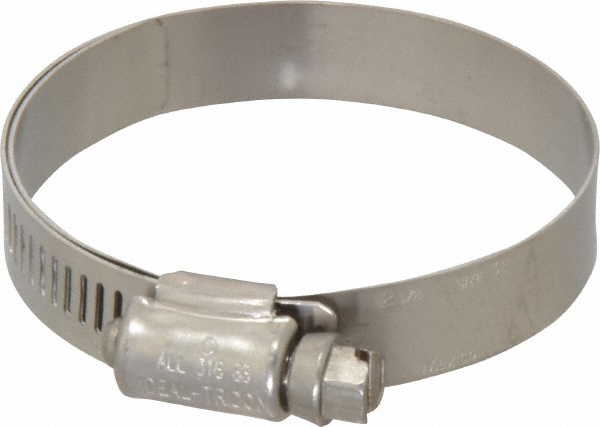 Precision Brand Worm Gear Clamps: Clamp Type: Worm Drive; Minimum Diameter (Fractional Inch): 1-9/16; Minimum Diameter (Decimal Inch): 1.5625 - 35345