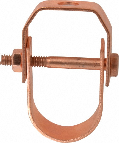 Anvil U-Bolt Clamp: 1-1/4" Pipe, Carbon Steel - 0500320049