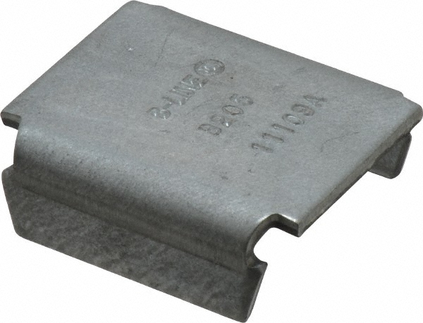 Cooper B-Line Strut Channel Channel End Cap: Use with Cooper B-Line - B22 Channel/Strut, 1/2" Bolt - 78101152063