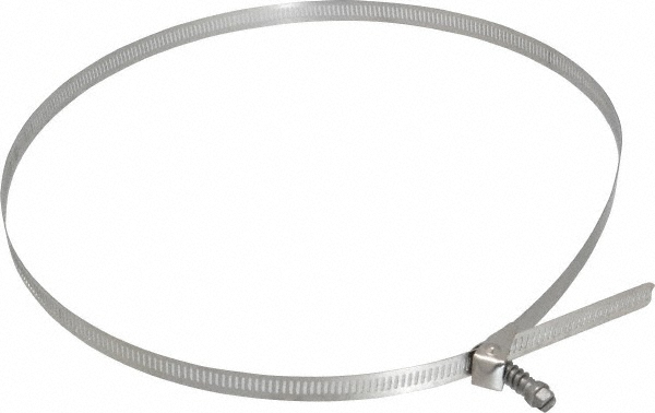 Precision Brand Worm Gear Clamps: Clamp Type: Worm Drive; Minimum Diameter (Fractional Inch): 2-1/16; Minimum Diameter (Decimal Inch): 2.0625 - 47893
