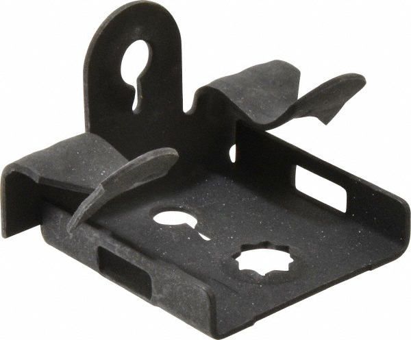 Thomas & Betts Hammer-On Flange Clip: 1/8 to 1/4" Flange Thickness, 1/4-20 Rod - SSF-BH1/4
