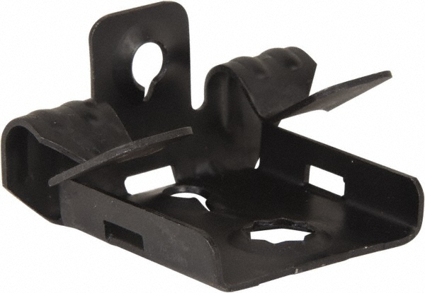 Thomas & Betts Hammer-On Flange Clip: 1/8 to 1/4" Flange Thickness, 1/4-20 Rod - SSF-BH1/4