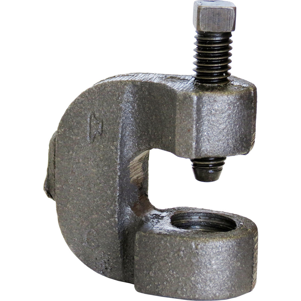 Anvil Beam Clamps & C-Clamps: C-Clamp w/Set Screw, Malleable Iron, Plain - 0500008024