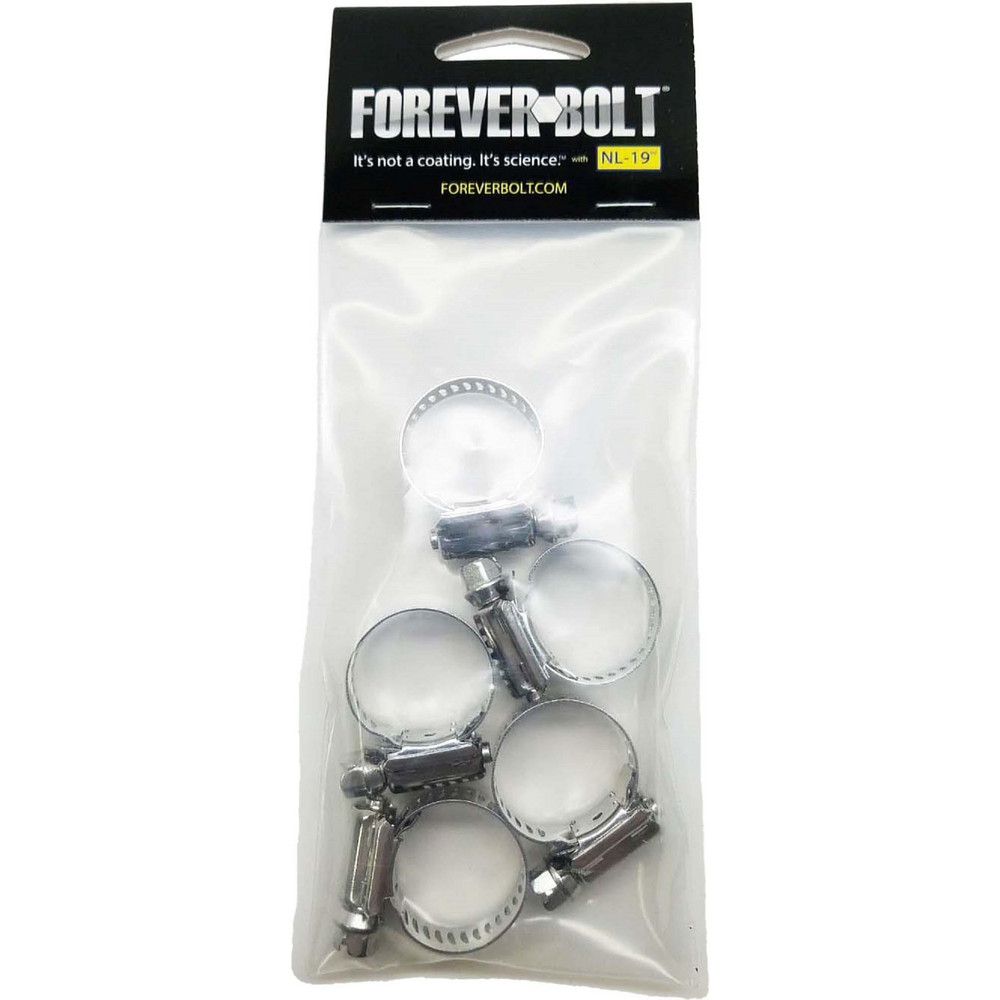 Foreverbolt Worm Gear Clamps; Clamp Type: Miniature Worm Drive; Minimum Dia (mm): 0.781; Minimum Dia (Fractional Inch): 7/16; Minimum Dia (Decimal Inch): 0.7813; Maximum Dia (Decimal Inch): 0.7813; Maximum Dia (mm): 0.78; Maximum Dia (Inch - Fraction - 4 Decimals): 25/32 - FBMHCLP6P5