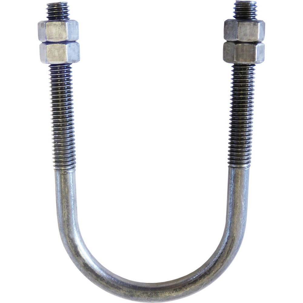 Anvil U-Bolt Clamp: 3/4" Pipe, Carbon Steel - 0500017025