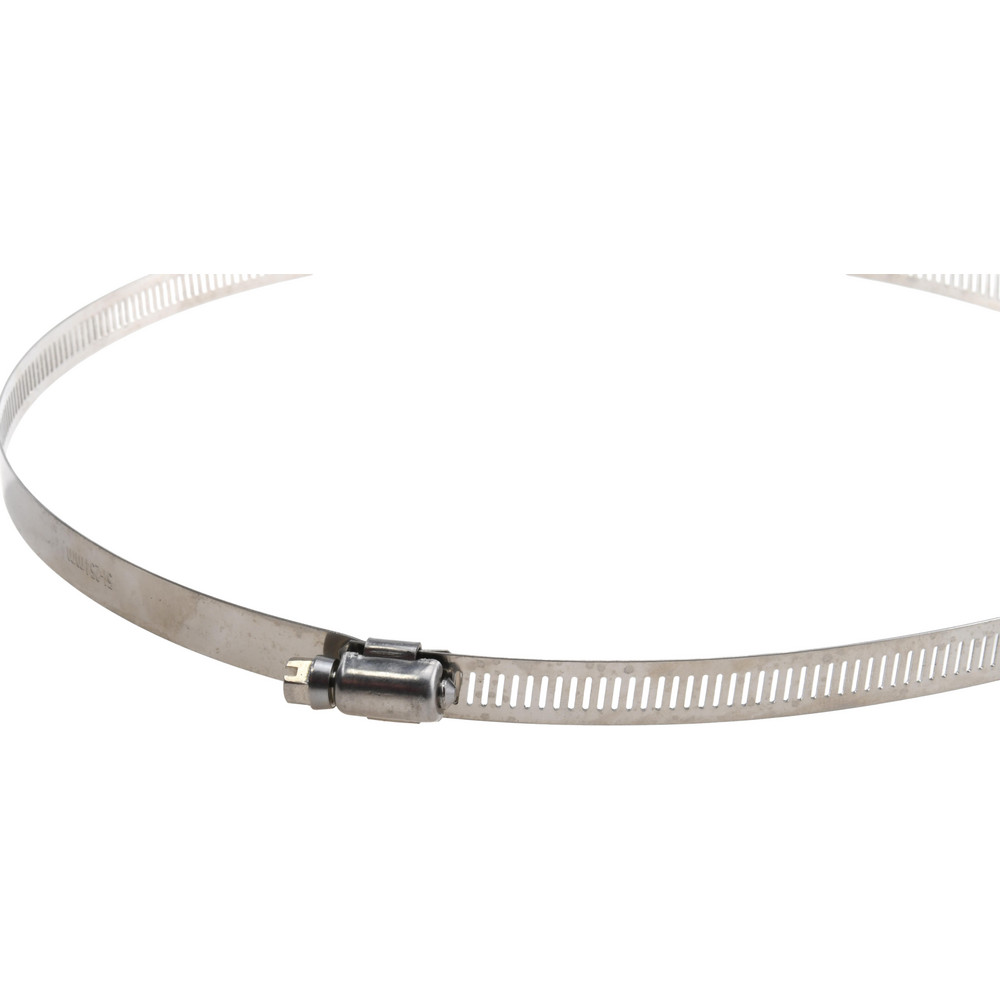 Value Collection Worm Gear Clamp: SAE 152, 2 to 10" Dia, Stainless Steel Band - MS01D51254-THA