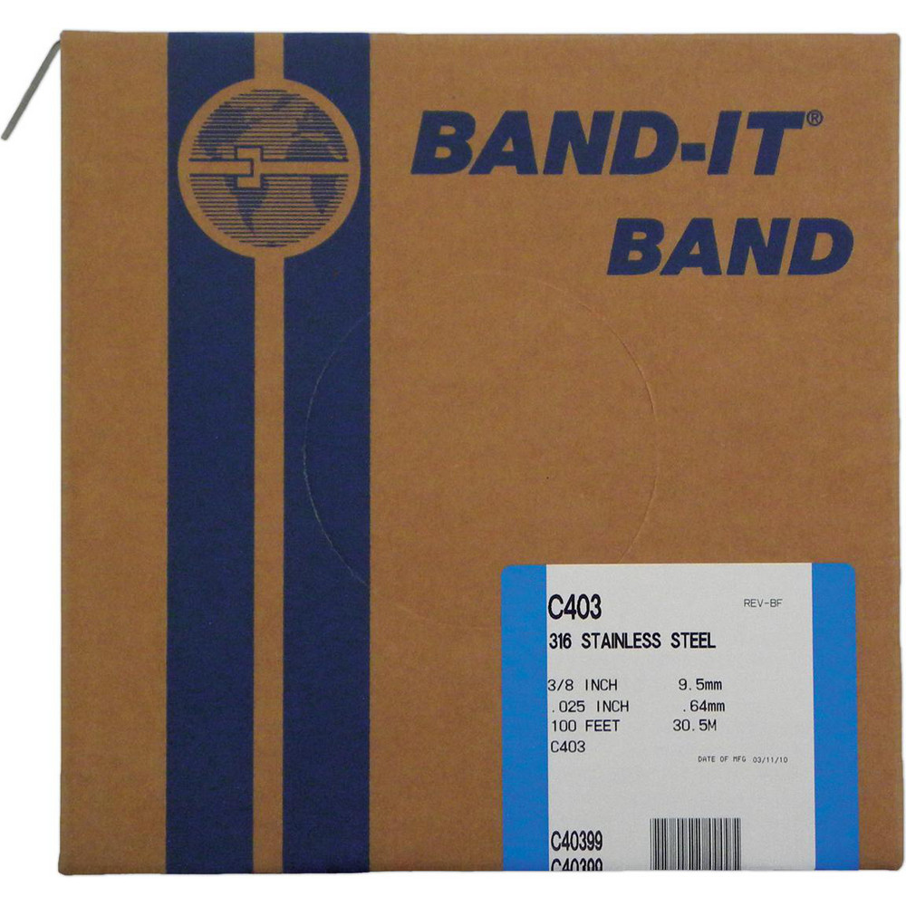 Band-It Strapping Buckles: Ear-Lokt, Stainless Steel, 1 - C25699