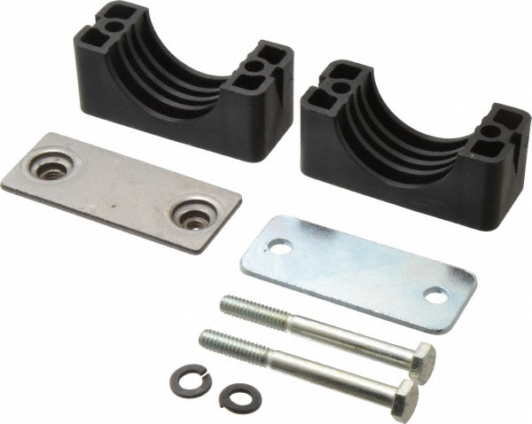 HYDAC Aluminum, Standard Duty Stainless Vibration Control Clamp for 2" Tube - 2209555