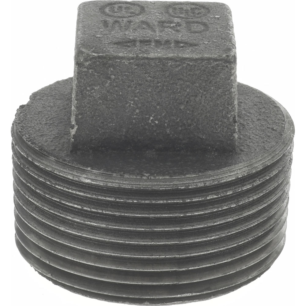 Empire Adjustable Clevis Hanger: 1-1/4" Pipe, 3/8" Rod, Carbon Steel, Plain Finish - 11B0125